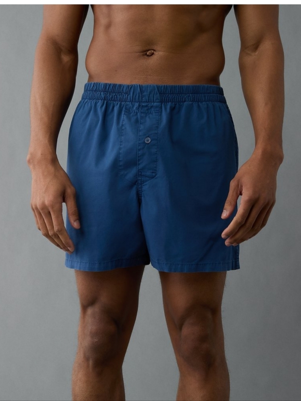 American Eagle Outfitters Men's Poplin Classic Pocket Boxer Short Size Large